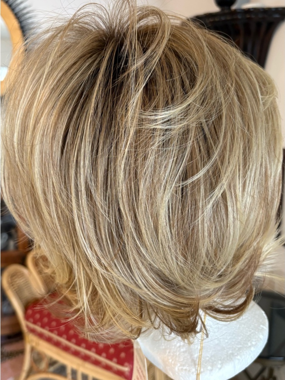 PAULA YOUNG Jamie Lynn Sun Kissed Blonde Rooted HF Synthetic Wig! NEW! - Picture 4 of 15